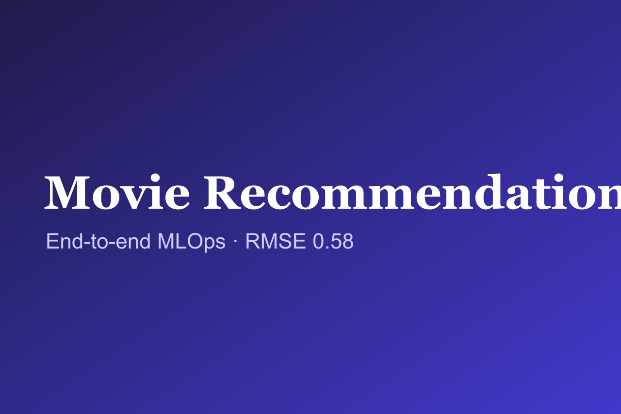 Movie Recommendation